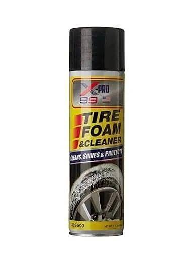 X99 PRO MADE IN USA TYRE FOAM CLEANER AND SHINER FOAMING REJUVENTOR ORIGINAL PROFESSIONAL PRODUCT FROM USA X99 PRO BRAND POWERFUL CLEANING FOR DEEP TIRE BLACK LOOK
