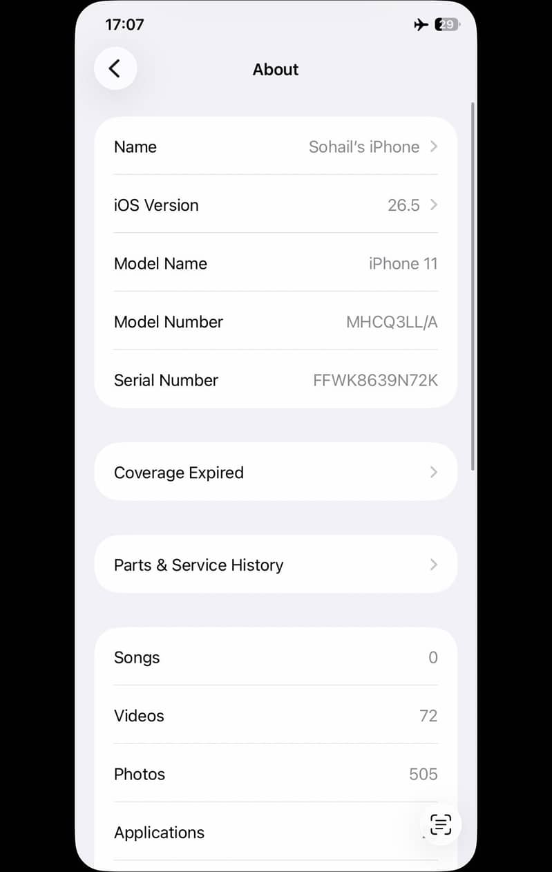 Apple iPhone 11 8