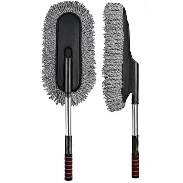 Car Cleaning Brush | Extendable Duster for Car Wash | Microfiber Dust Mop for Car Soft & Scratch Free Dusting Tool Car Duster
