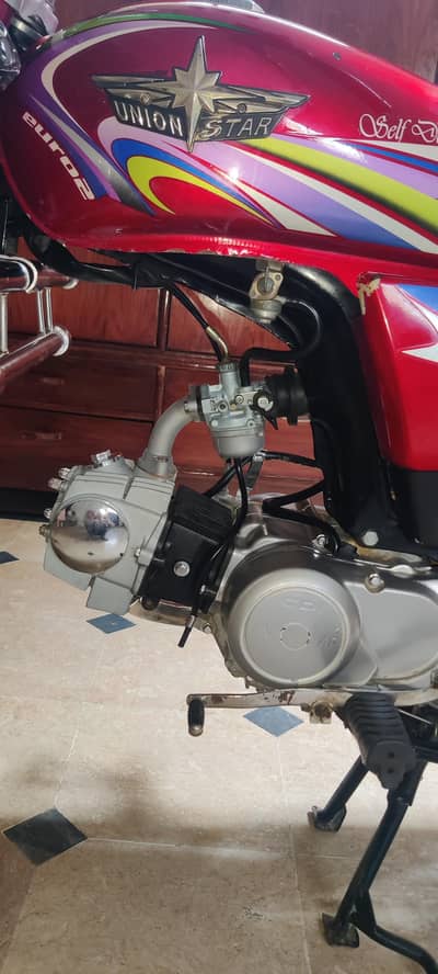 union star 70cc bike modal2020 condition 10/10