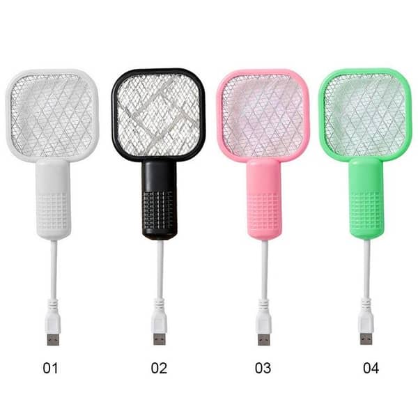 Mosquito Killer Racquet Lamp | Pocket Size Mosquito Killer Lamp | USB Charge Mosquito Killer Lamp | Night Bulb Mosquito Catcher Mosquitoes Racket