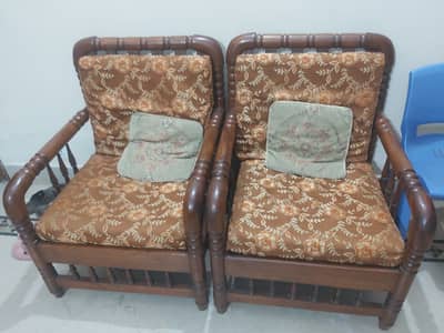 Pure wood sofa