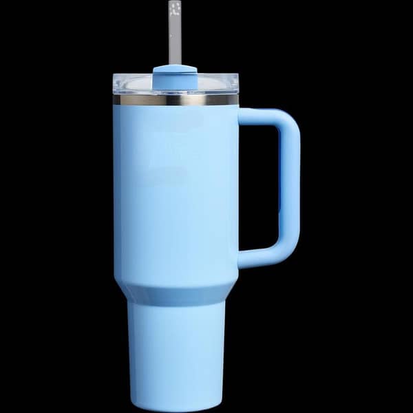40 oz Stanley Tumbler Mugs 1200ml | Stainless Steel 48 hours Vacuum Insulation | with Leak Proof Handle Straw & Lid | Double Wall Insulated Thermal Coffee Cup Tumbler for Girls Boys Hot & Cold Drinks | Travel, Gym, Office, Outdoor Use Tumbler Water Bottle