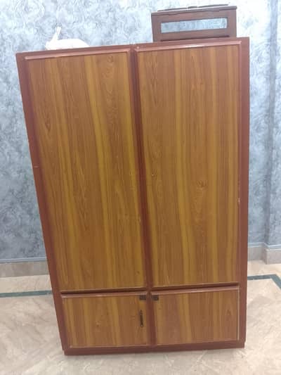 Almarii Wood Wardrobe