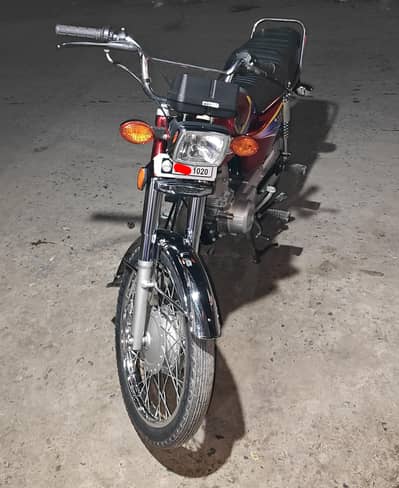Renew Genuine CG 125 12 Model with lush condition
