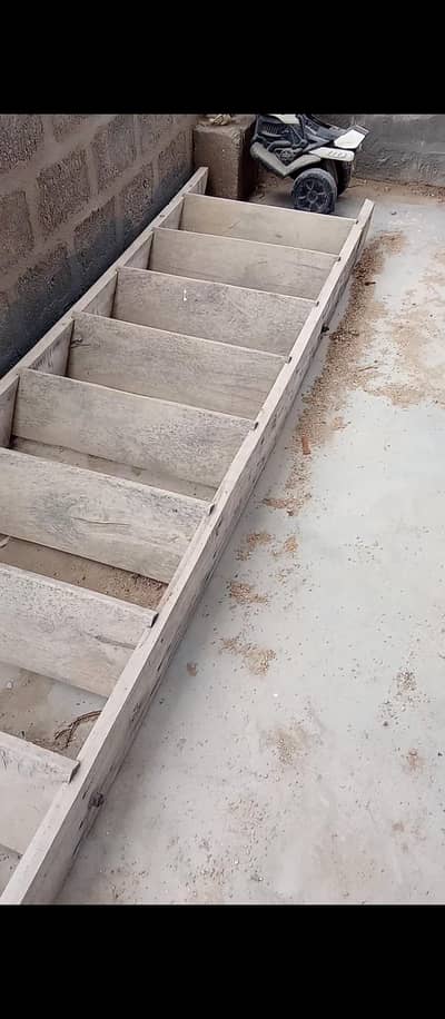 Heavy Duty 13 Ft Wooden Ladder