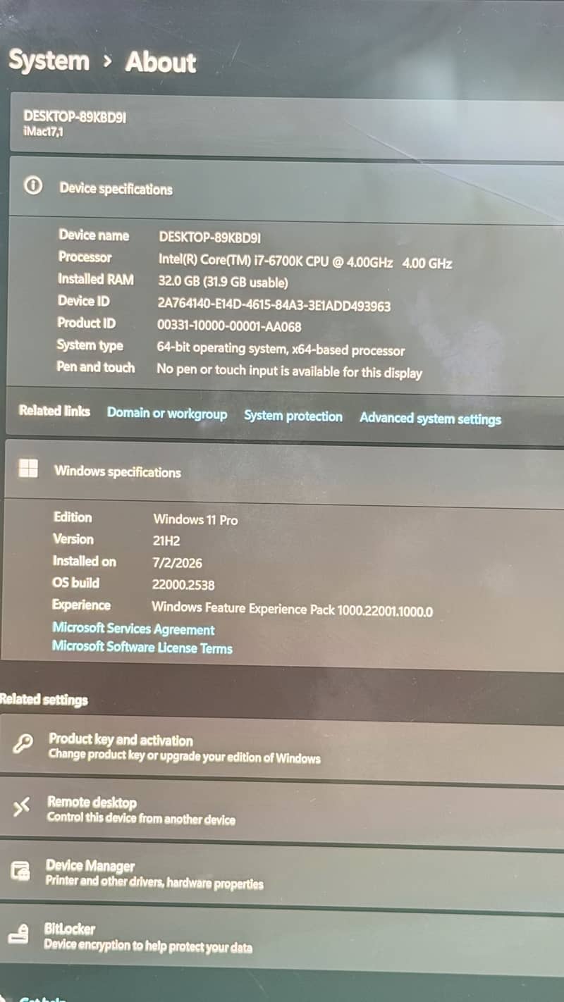 Imac 2015 2