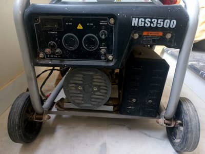 Hyundai HGS3500 Petrol Generator +  GAS (3KW) – Excellent Condition
