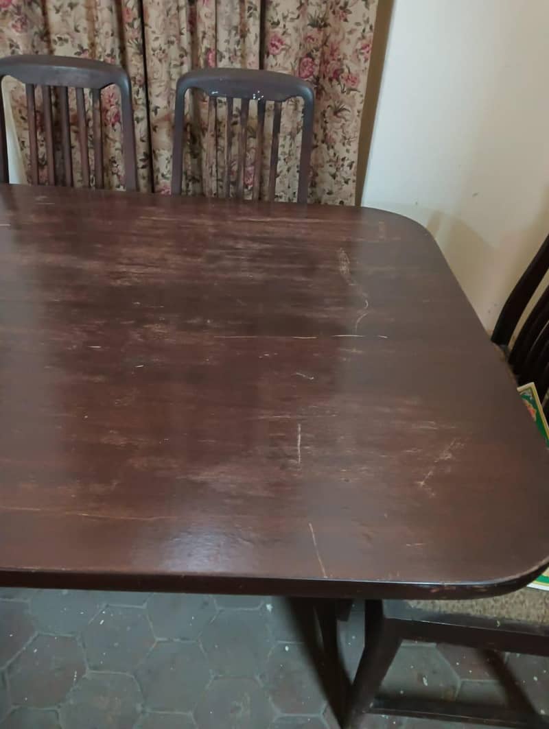 solid wood table 0