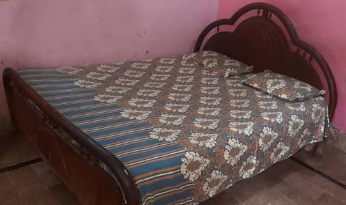 Double Bed with Mattress