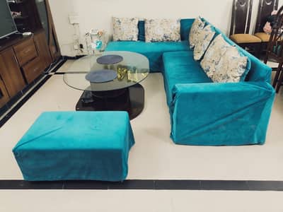 L Shape Sofa Set for Sale