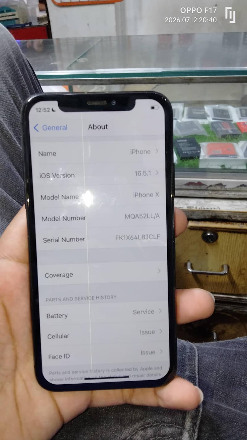 Apple iPhone X 7