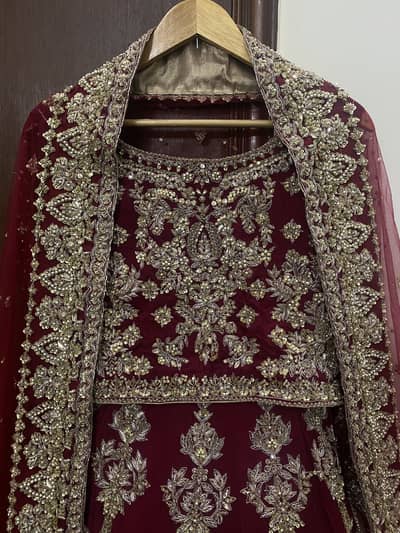 Faiza saqlain bridal lehnga copy.
