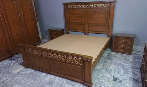 Sheesham Wood Bedroom Set