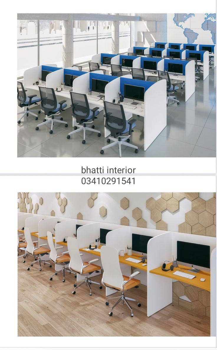 workstation call centre table executive table cluster table 4
