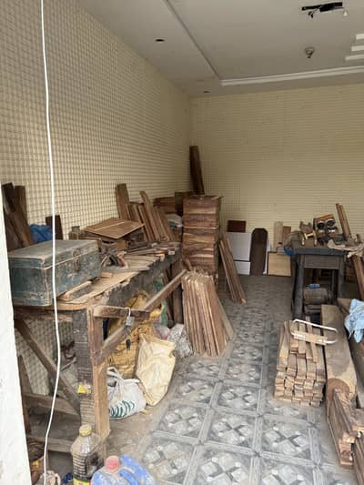 Sale of wooden shop