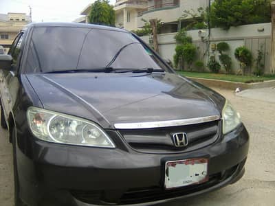 CIVIC EXi  2005 MODEL METALLIC GREEN AUTAMATIC GOOD CONDITION
