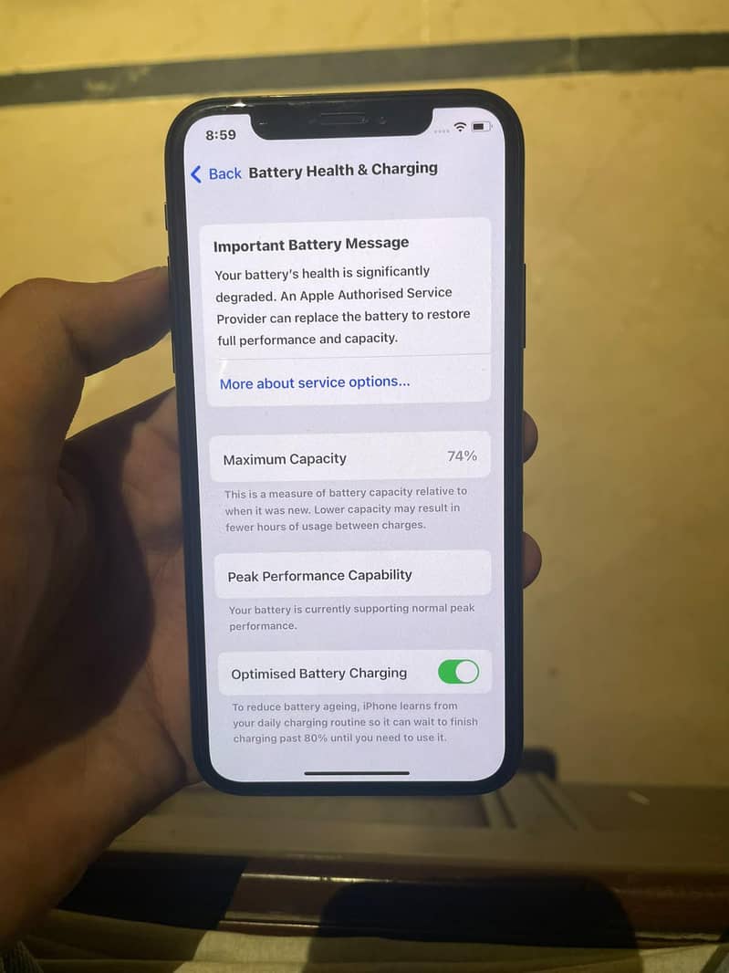 Apple iPhone X add read 10