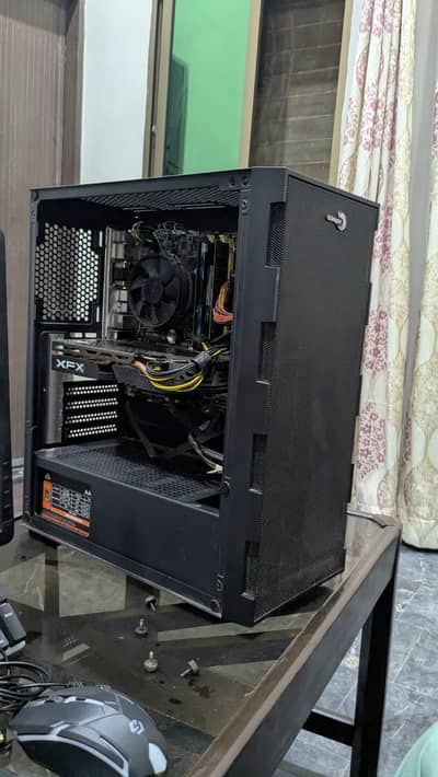 Gaming PC For Sale i5 4th Gen 12GB 256GB SSD XFX GPU Monitor