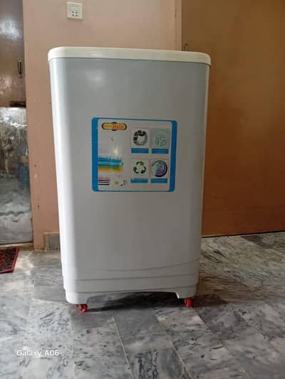 a beautiful washing machine and dryer