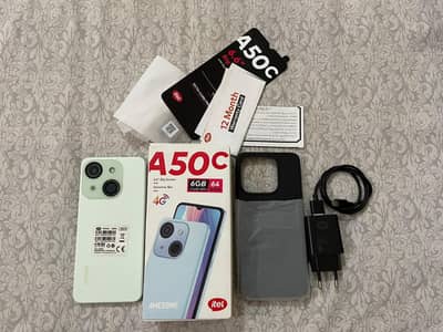 Itel A50 full box 4 months warranty ha 10by10