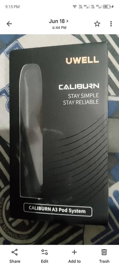 CALIBURN POD