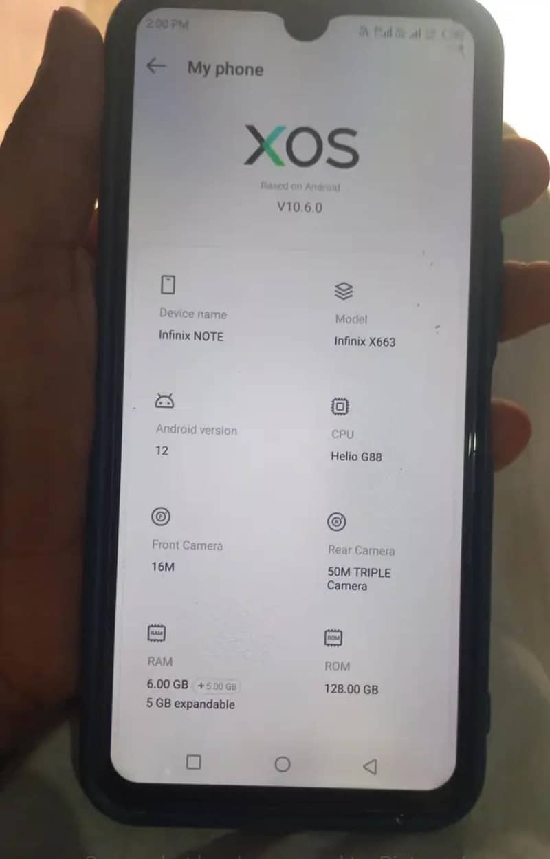 Infinix Note 11 0
