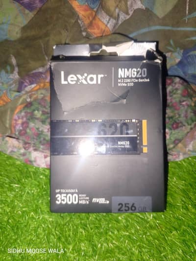 Urgent sale of  Original Lexar 256gb SSD|M. 2 NVME SSD|PCIe gen 3x4