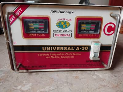 Universal A-30 3000 Watts ,l 100% Pure cooper, brand New