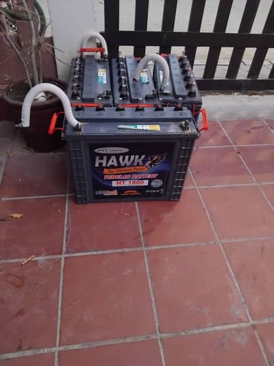 HAWK TABULAR BATTERY set of 4