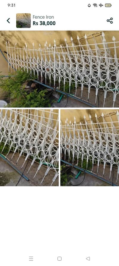 iron fence