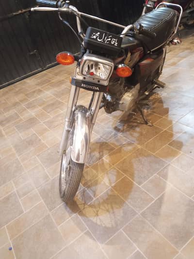 Honda cg12 2022 model registration 2023 new condition 03128937694