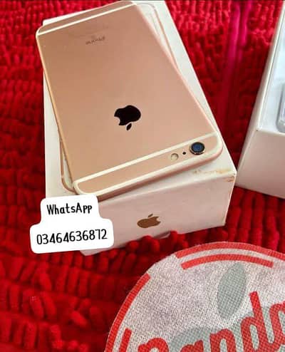 Apple iPhone 6S Plus 128GB PTA approved full box delivery all Pakistan