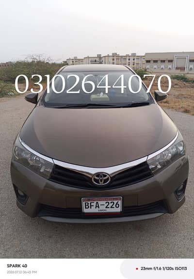 Toyota Corolla Altis 2015 auto 0-3-1-0-2-6-4-4-0-7-0