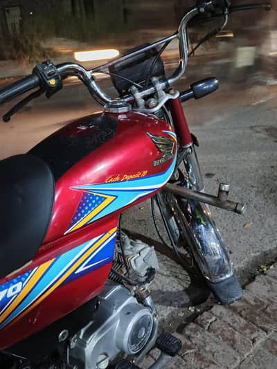 Honda CD70 19 model total jenuine 10 by 10 condition All oky