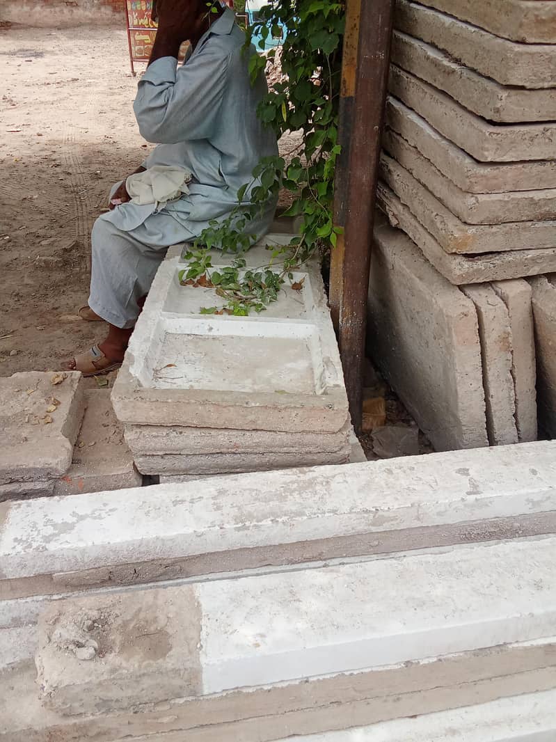 سیمنٹ کی تیار چھت ہے 1