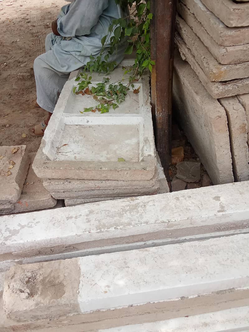 سیمنٹ کی تیار چھت ہے 6