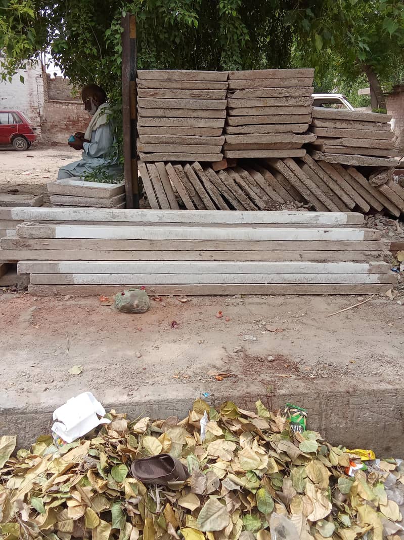 سیمنٹ کی تیار چھت ہے 8