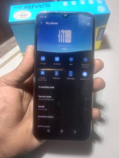 Tecno Spark 6 Go Straog 2/32 All Details Description phar lo