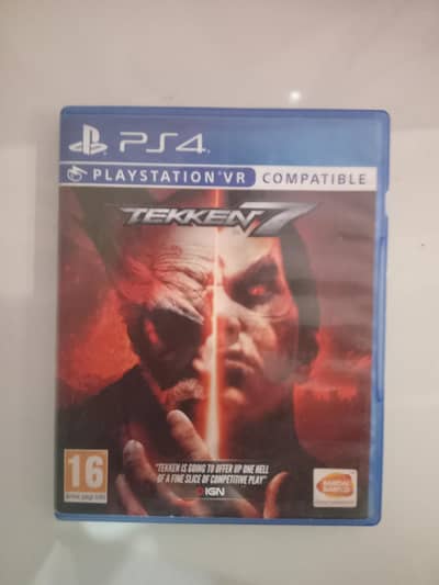 Tekken 7 for ps4. disc