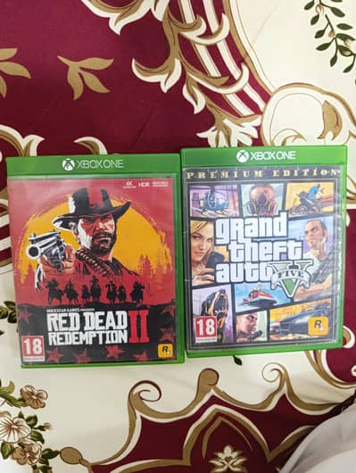 GTA 5 & RDR2 for Xbox one!