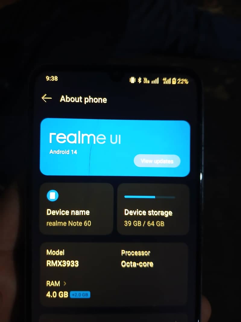 Realme Note 60 0