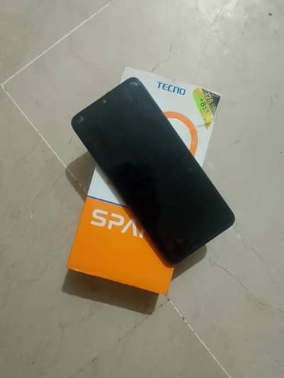Tecno spark 10c with box