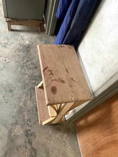 Handmade Solid Wood 3-Tier Rack - 80KG Tested - 30 Inch