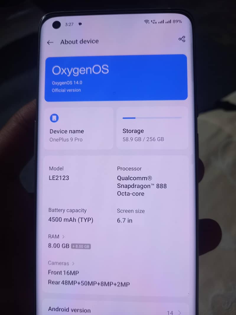 One Plus 9 Pro 1