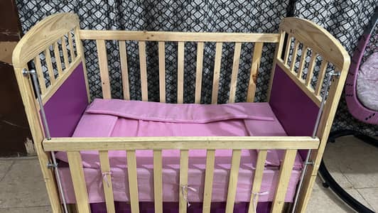 Wooden Baby cot