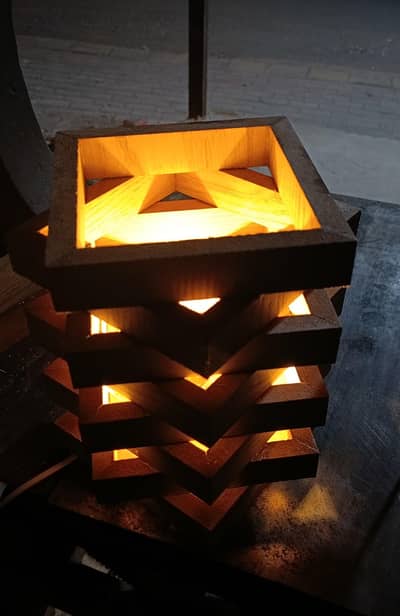 Luxury Wooden Lamp