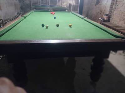 snooker table