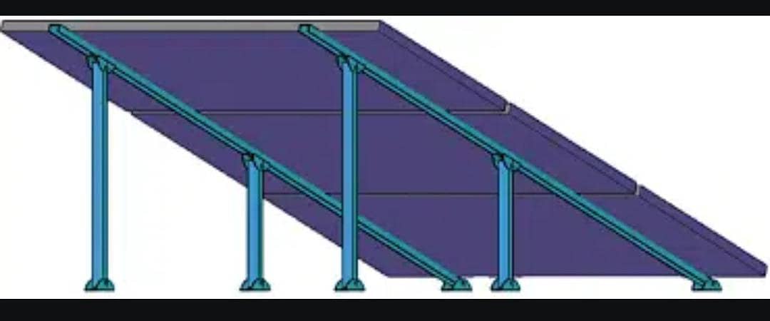 Solar Elevated Structure L3 L4 Angle 4