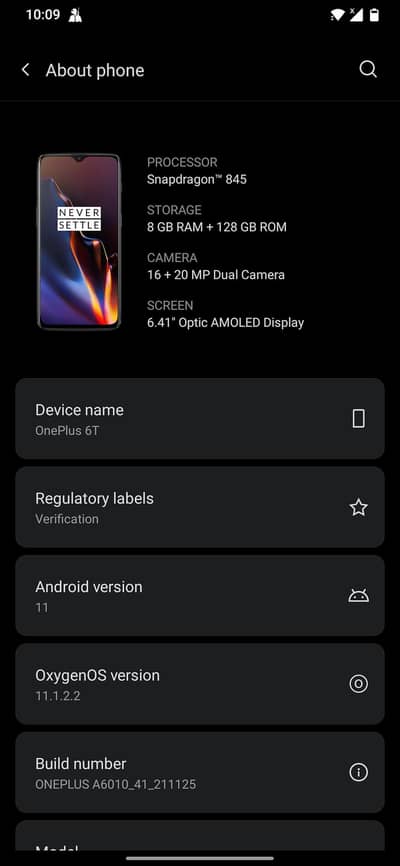 One Plus 6T